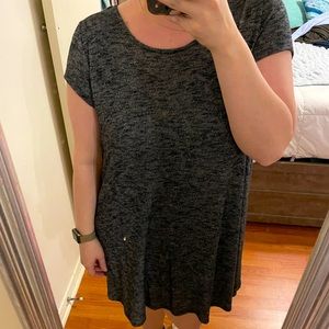 Heather Gray T-Shirt Dress